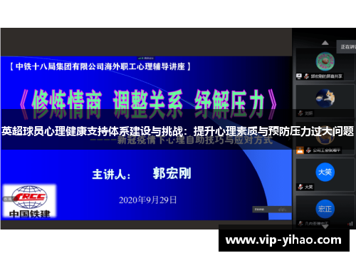 英超球员心理健康支持体系建设与挑战：提升心理素质与预防压力过大问题